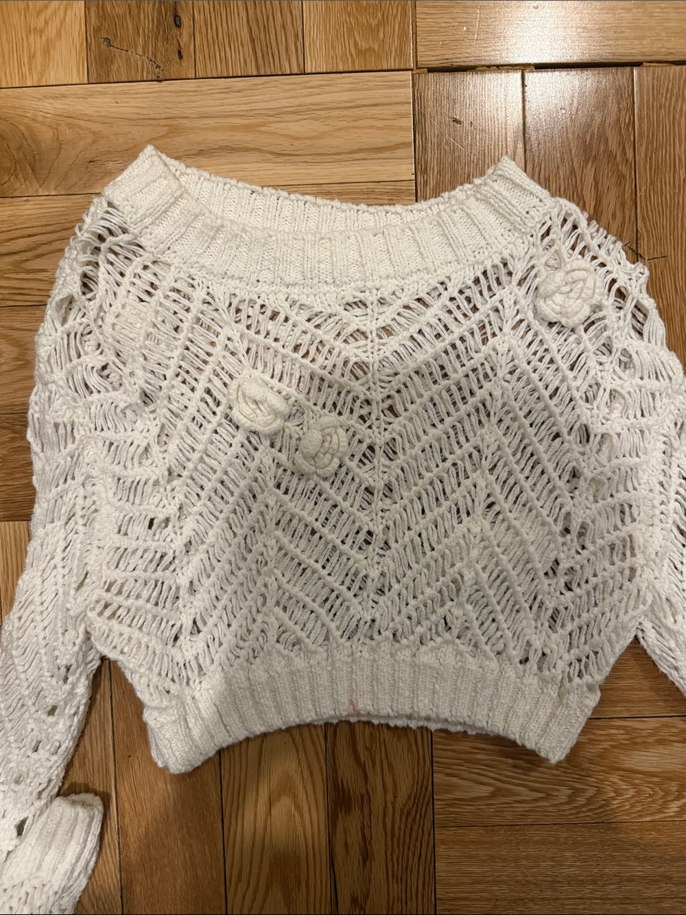 Cropped sweater